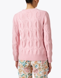 Back image thumbnail - Sail to Sable - Blush Pink Wool Blend Sweater