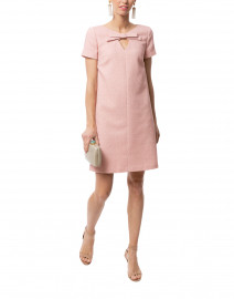 Pale Pink Textured Dress
