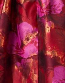 Fabric image thumbnail - Sara Roka - Elenat Red Multi Print Shirt Dress