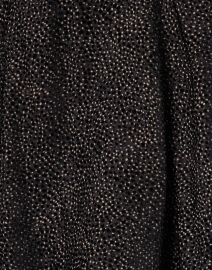 Fabric image thumbnail - Marc Cain - Black Sheer Dot Blouse