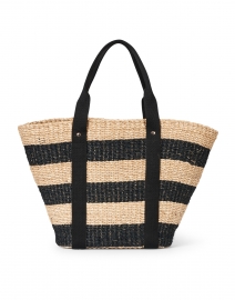 Merritt Striped Straw Tote