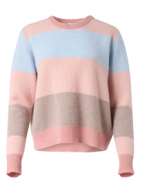 Lacerta Pink Multi Stripe Cashmere Sweater