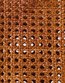 Fabric image thumbnail - Loeffler Randall - Angelo Brown Woven Leather Tote Bag