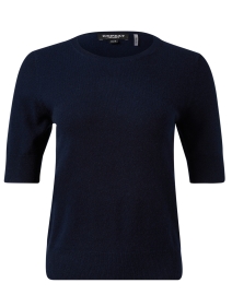 Product image thumbnail - Repeat Cashmere - Navy Cashmere Sweater