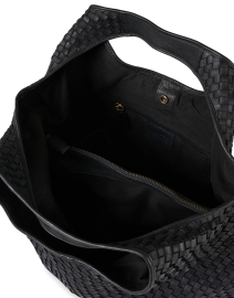 Extra_2 image thumbnail - Laggo - Carmen Black Woven Leather Bag