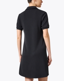 Back image thumbnail - Southcott - Gracen Black Knit Dress