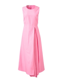 Pink Drape Front Dress