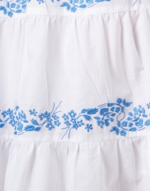Fabric image thumbnail - Ro's Garden - Isabel White Cotton Embroidered Dress