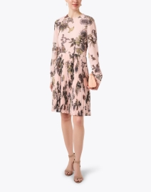 Look image thumbnail - Jason Wu Collection - Pink Print Pleated Dress