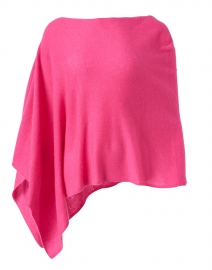 Product image thumbnail - Minnie Rose - Azalea Pink Cashmere Ruana