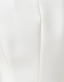 Fabric image thumbnail - Smythe - White Stretch Wrap Blazer