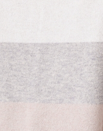 Fabric image thumbnail - Kinross - Neutral Multi Stripe Cashmere Sweater