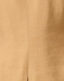 Fabric image thumbnail - Veronica Beard - Atwood Tan Short Sleeve Dickey Blazer