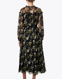 Back image thumbnail - Shoshanna - Arya Black Multi Floral Dress