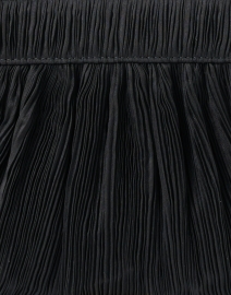 Fabric image thumbnail - Loeffler Randall -  Rayne Black Pleated Bow Clutch