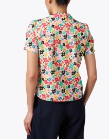 Back image thumbnail - Ines de la Fressange - Constance Floral Print Shirt