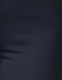 Fabric image thumbnail - Weekend Max Mara - Canon Navy Wool Stretch Pant