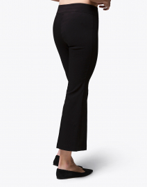 Fabrizio Gianni - Black Stretch Pull On Flared Crop Pant