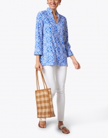 Extra_1 image thumbnail - Bembien - Le Tote Caramel Check Leather Bag