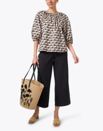 Extra_2 image thumbnail - Frances Valentine - Woven Embroidered Tote Bag 