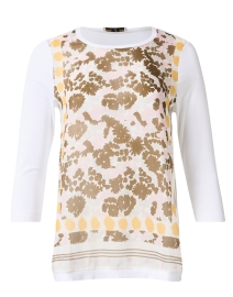 Product image thumbnail - WHY CI - White Neutral Print Panel Top