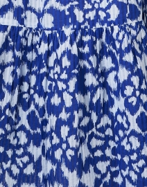 Fabric image thumbnail - Banjanan - Pearl Blue Ikat Cotton Dress