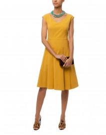 Yellow Linen Cotton Dress