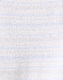 Fabric image thumbnail - Kinross - Blue and Grey Striped Cashmere Sweater