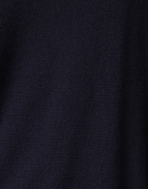 Fabric image thumbnail - Repeat Cashmere - Navy Chevron Cashmere Sweater