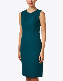 Front image thumbnail - Kobi Halperin - Meridian Teal Dress