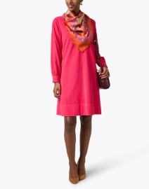 Look image thumbnail - Rosso35 - Pink Corduroy Dress