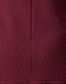Fabric image thumbnail - Jane - Polly Burgundy Wool Crepe Dress