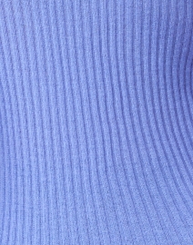 Fabric image thumbnail - Vince - Blue Ribbed Cashmere Silk Top