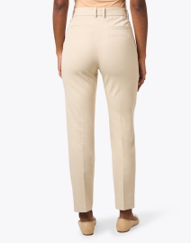 Back image thumbnail - Joseph - Coleman Beige Garbardine Pant