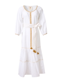 Johanna White Cotton Dress