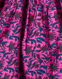 Fabric image thumbnail - Apiece Apart - Mitte Fuchsia Floral Dress