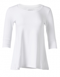 Fancy Free White Bamboo Cotton Top