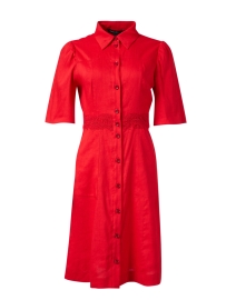 Product image thumbnail - Marc Cain - Red Shirt Dress