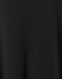 Fabric image thumbnail - Eileen Fisher - Black Essential Fine Jersey Tunic