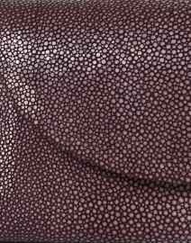 Fabric image thumbnail - J Markell - Baby Grande Merlot Stingray Clutch