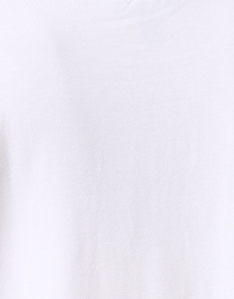 Fabric image thumbnail - Eileen Fisher - White Stretch Jersey Top
