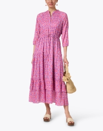 Banjanan - Bazaar Pink Abstract Print Dress