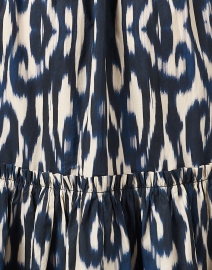 Fabric image thumbnail - Cara Cara - Hutton Ikat Print Cotton Shirt Dress