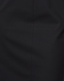 Fabric image thumbnail - Max Mara Studio - Zum Black Stretch Cotton Dress