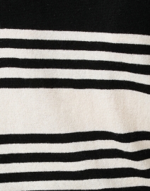 Fabric image thumbnail - Chinti and Parker - Black and Cream Striped Sweater