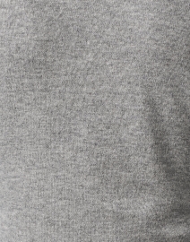 Fabric image thumbnail - Allude - Grey Wool Cashmere Wrap Sweater 