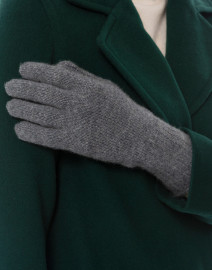 Charcoal Cashmere Gloves