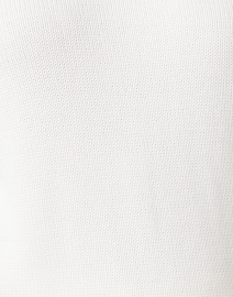 Fabric image thumbnail - White + Warren - White Cotton Sweater