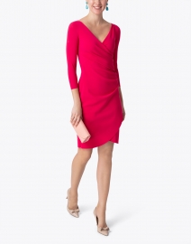 Chiara Boni La Petite Robe - Emerentienne Raspberry Stretch Jersey Dress