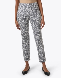 Front image thumbnail - Peace of Cloth - Annie Animal Print Pull On Pant